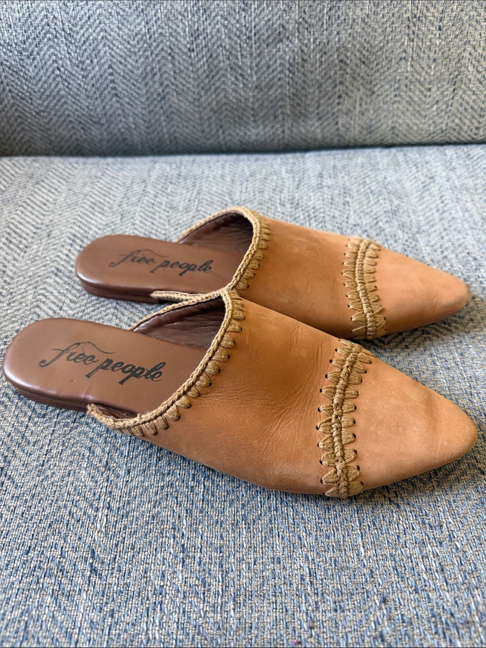 Free People San Marino Slip On Sandal Shoes Size: 38 - Picture 4 of 16